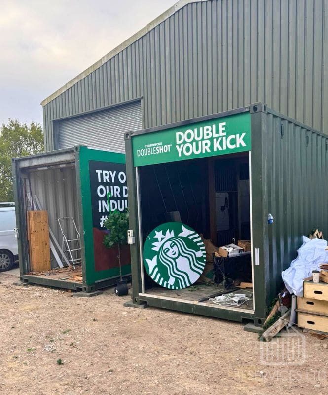 Coffee Chain Festival Container Conversion