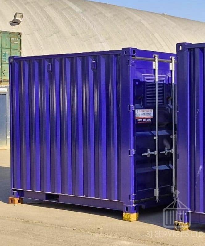 blue 10ft container