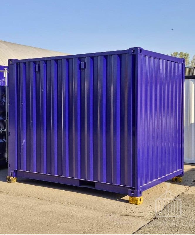 blue 10ft container