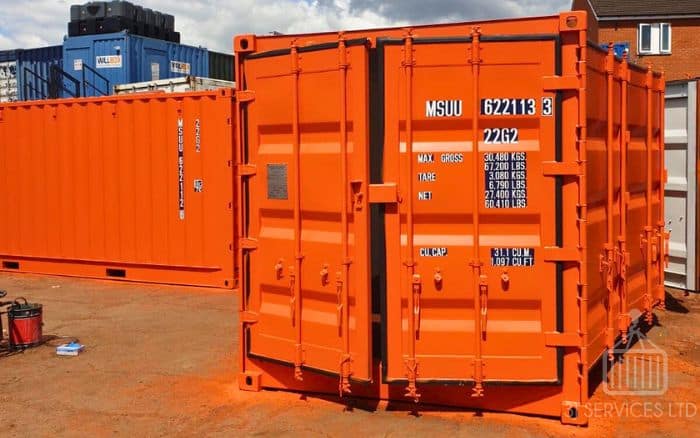 Side Loading Container Repainting