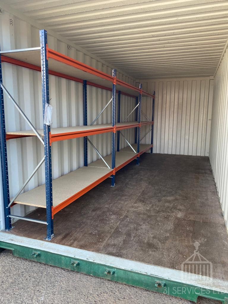 CAN I HAVE SHELVING IN A SHIPPING CONTAINER?