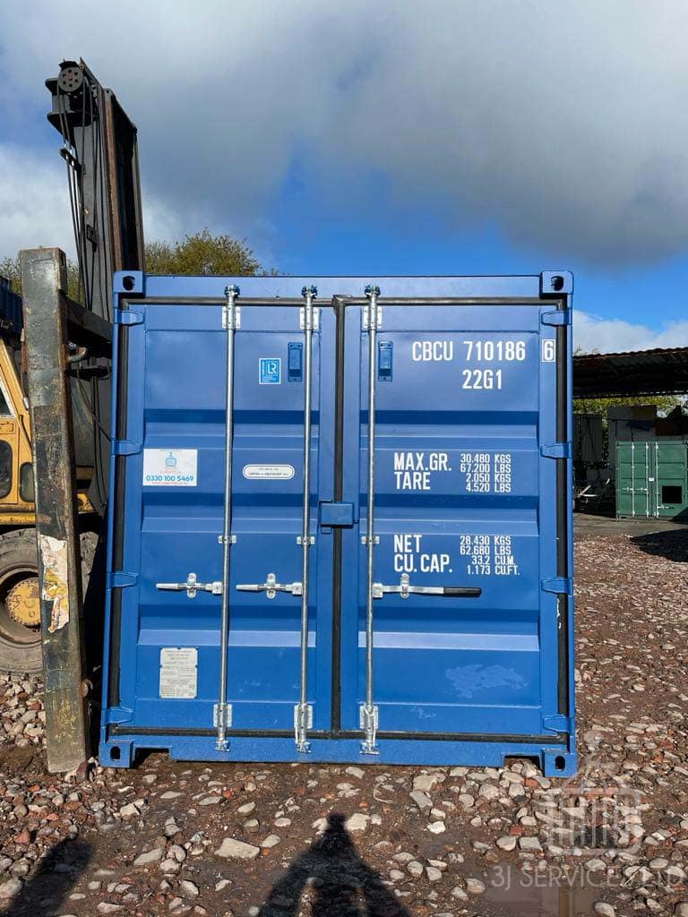 Container with Shelving and Electrics