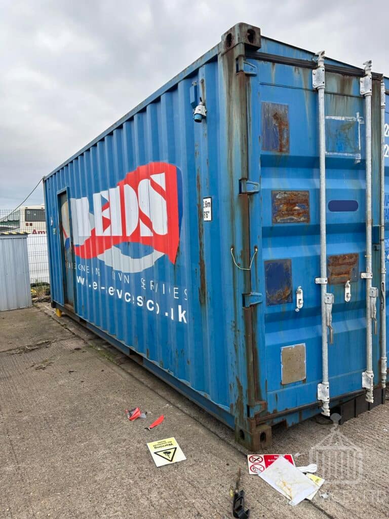 20ft Container Repaint - Diving Company