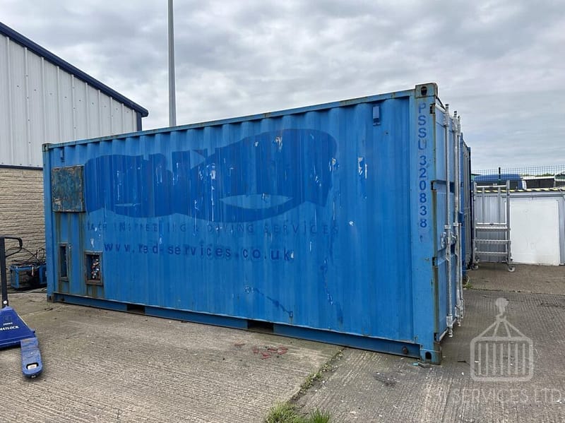 20ft Container Repaint - Diving Company