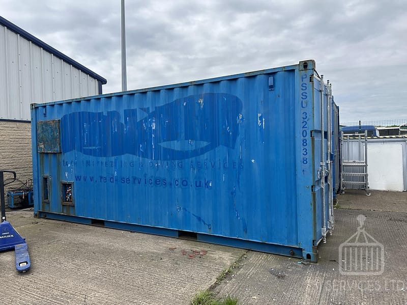 20ft Container Repaint - Diving Company