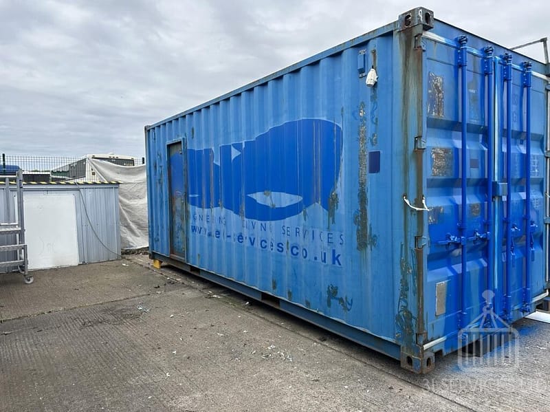 20ft Container Repaint - Diving Company