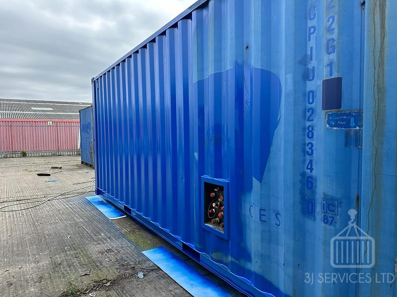 Diving Company 20ft Container Repaint