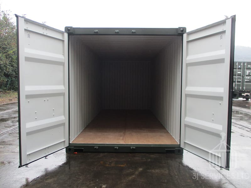 20ft Converted Containers for Self-Storage Site Set-Up