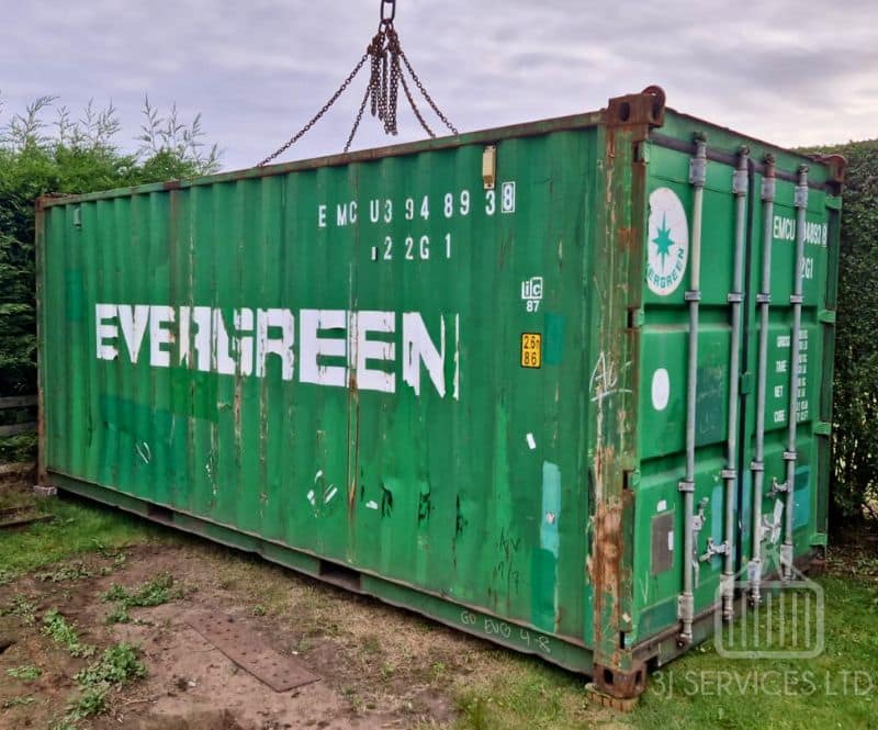 20ft Used Evergreen Container