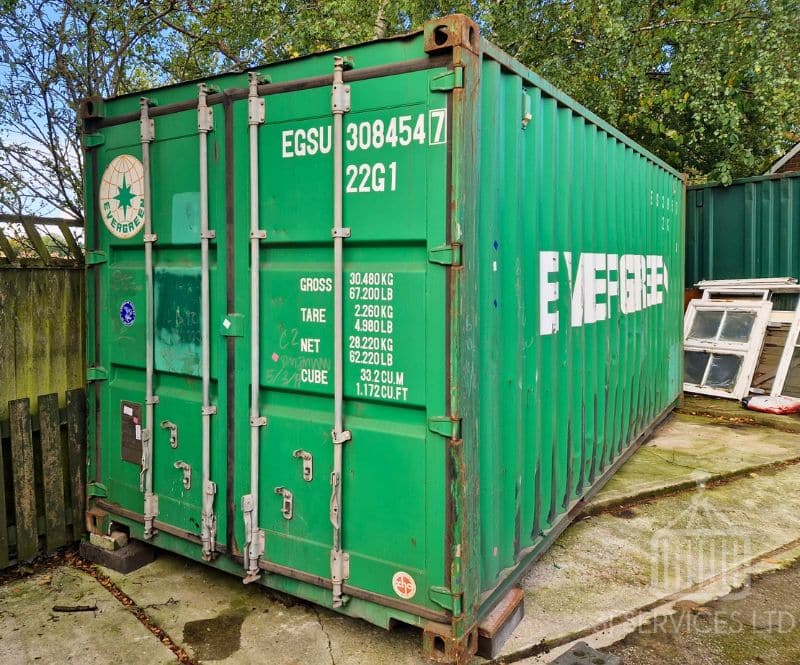 20ft Used Evergreen Container