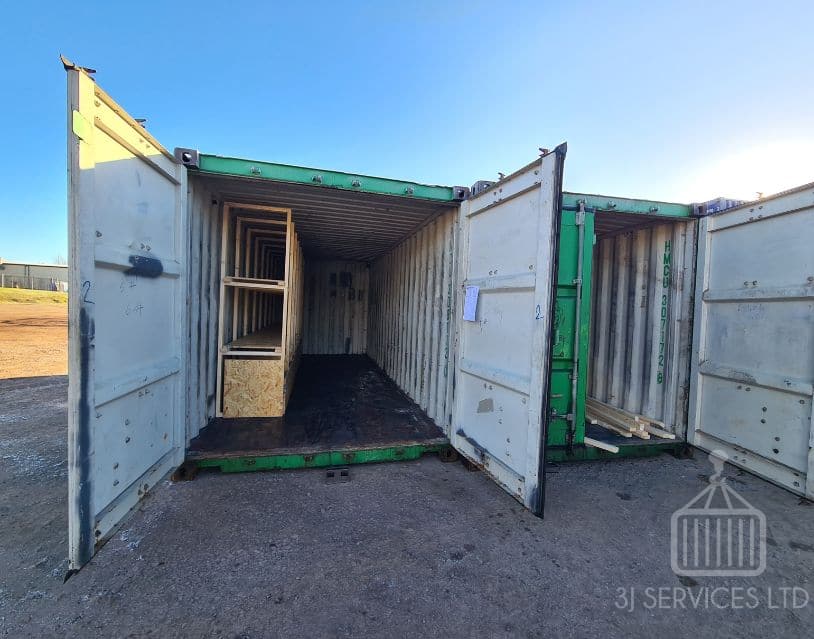 Shipping Container Shelving